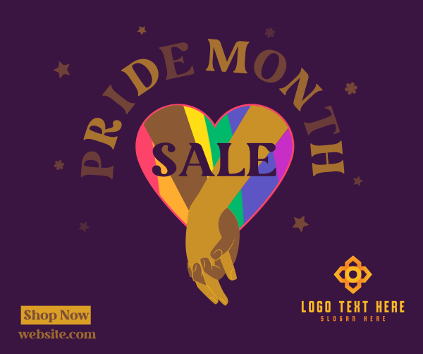 Pride Sale Facebook Post Design