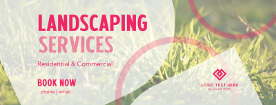 Professional Landscaping Facebook cover Image Preview