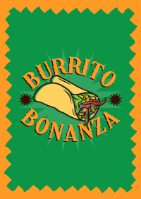 Burrito Bonanza Poster Image Preview