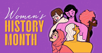 Women's History Month March Facebook ad Image Preview