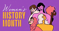 Women's History Month March Facebook ad | BrandCrowd Facebook ad Maker