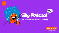 Our Funny Podcast YouTube Banner Design
