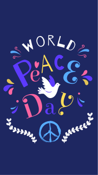 Color Of Peace Instagram Story Design