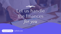 Finance Consultation Services Animation Design
