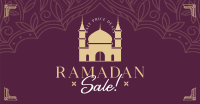 Blessed Ramadan Sale Facebook Ad Design