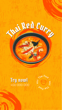 Thai Red Curry Instagram story Image Preview