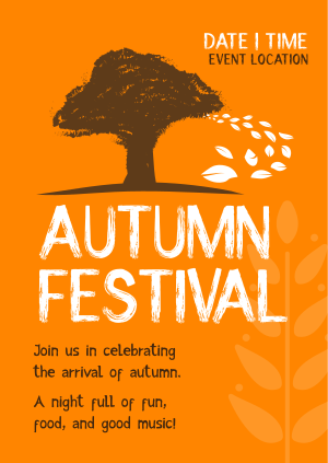 Autumn Leaf Trail Poster Image Preview