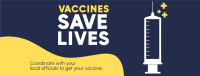 Vaccines Save Lives Facebook cover Image Preview