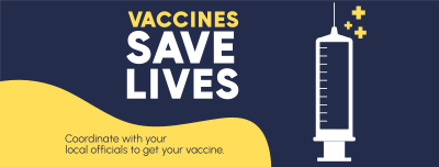 Vaccines Save Lives Facebook cover Image Preview