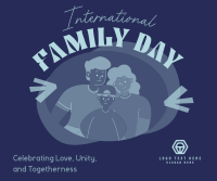 International Family Day Celebration Facebook Post Design