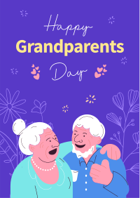 Happy Grandparents Day Flyer Image Preview
