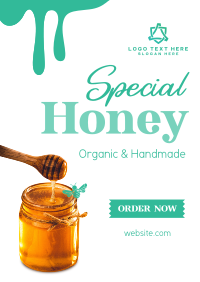 Honey Harvesting Flyer Design