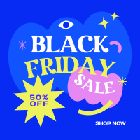 Abstract Black Friday Linkedin Post Image Preview