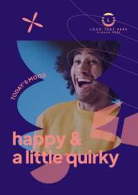 Happy and Quirky Poster Image Preview