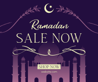 Ramadan Mosque Sale Facebook Post Design