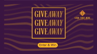 Giveaway Promo Animation Preview