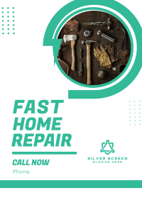 Fast Home Repair Flyer Image Preview