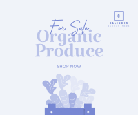 Organic Produce For Sale Facebook post Image Preview