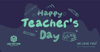 Teachers Day Greeting Facebook ad | BrandCrowd Facebook ad Maker