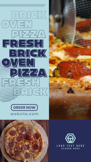 Yummy Brick Oven Pizza Facebook story Image Preview