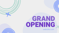 Contemporary Grand Opening Facebook event cover Image Preview