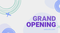 Contemporary Grand Opening Facebook Event Cover Image Preview