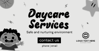 Playful Daycare Services Facebook Ad Preview