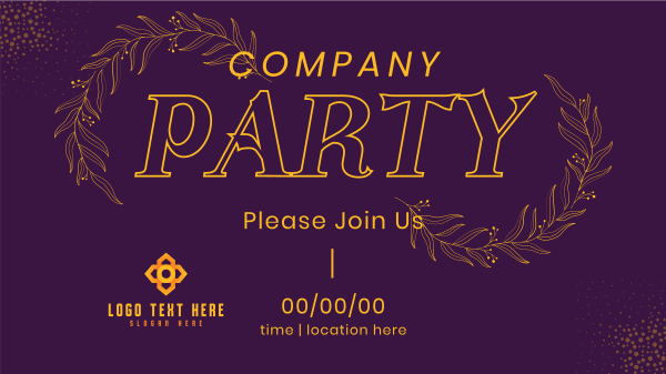 Company Party Facebook Event Cover Design Image Preview
