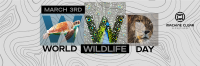 World Wildlife Day Twitter header (cover) Image Preview