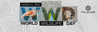 World Wildlife Day Twitter header (cover) Image Preview