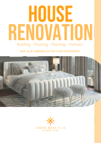 Renovation Construction Services Flyer Design