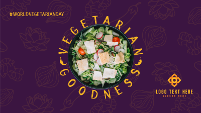 Vegan Goodness Facebook event cover Image Preview