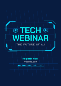 Tech Webinar Poster Image Preview