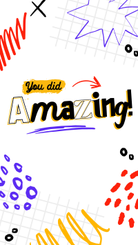 You did amazing! YouTube Short Design