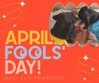 Quirky April Fools' Day Facebook Post Design