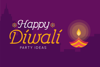 Diwali Celebration Pinterest board cover Image Preview