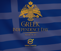 Traditional Greek Independence Day Facebook post Image Preview