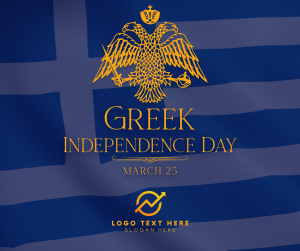 Traditional Greek Independence Day Facebook post Image Preview