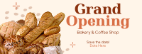 Bakery Opening Notice Facebook Cover Design
