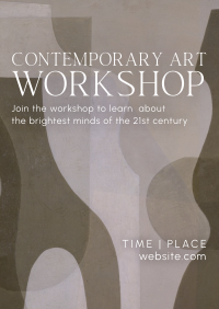 Art in the Contemporary World Flyer Design