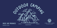 Rustic Camping Twitter post Image Preview