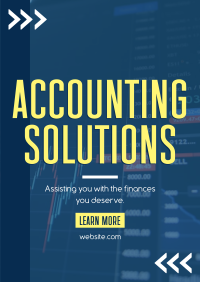 Accounting Solutions Poster Image Preview