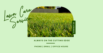 Lawn Service Facebook ad Image Preview