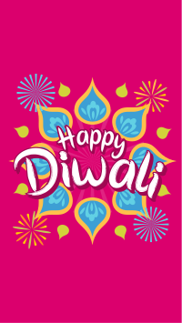 Diwali Festival Greeting Instagram reel Image Preview