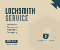 Locksmith Services Facebook Post Design
