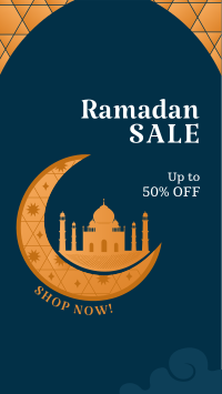 Ramadan Moon Discount Facebook Story Design