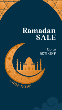 Ramadan Moon Discount Facebook story Image Preview