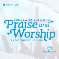 Praise & Worship Instagram post Image Preview