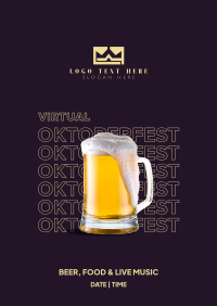 Virtual Oktoberfest Poster Image Preview