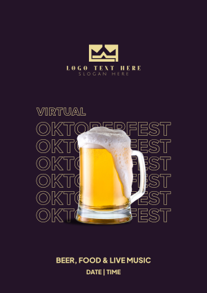 Virtual Oktoberfest Poster Image Preview